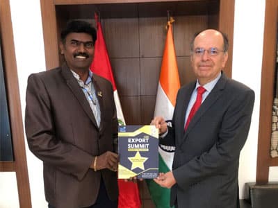 With Peru Ambassdor